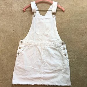 Forever 21 White Denim Dress
